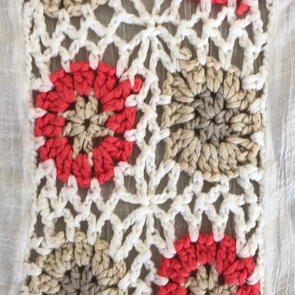 Child’s Boho swim suit tunic crochet cover-up - Picture 3 of 8